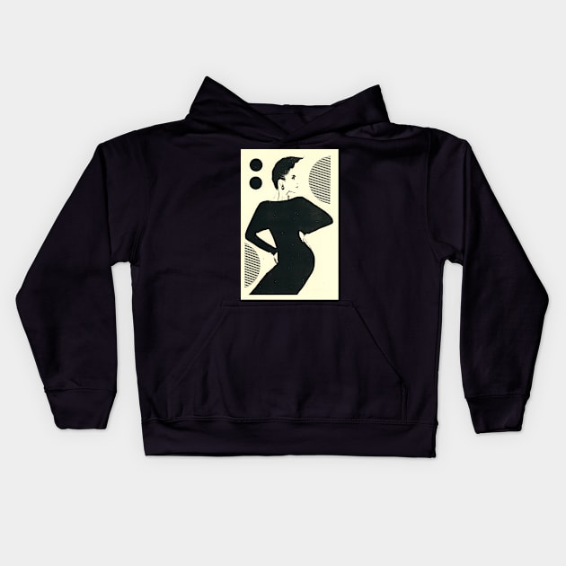 Sade Danceteria 1983 Kids Hoodie by Pop Fan Shop